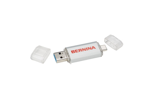 BERNINA USB-A og USB-C stik 16GB