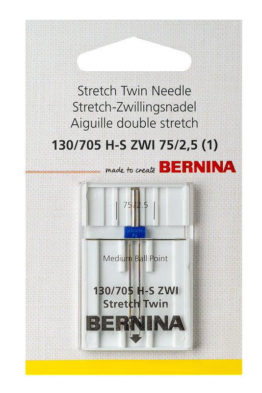 Bernina Tvillingnål Stretch 130/705 nr 75/2.5