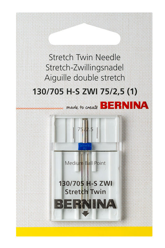 Bernina Tvillingnål Stretch 130/705 nr 75/2.5
